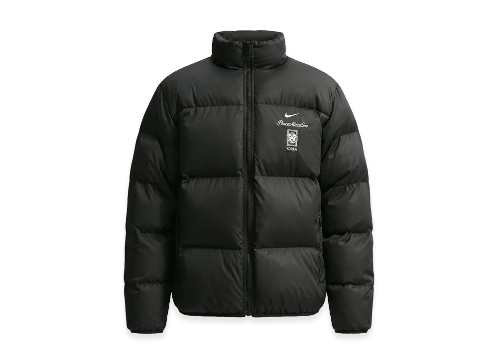 Nike x PEACEMINUSONE X2 World Cup Puffer Jacket South Korea "Black" / G-Dragon