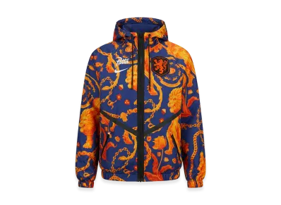 Nike x Patta X2 World Cup Anthem Jacket Netherlands "Orange/Navy"