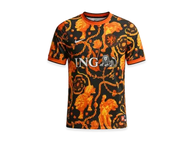 Nike x Patta X2 World Cup Academy Pro Short-Sleeve Football Top Netherlands "Orange/Black"
