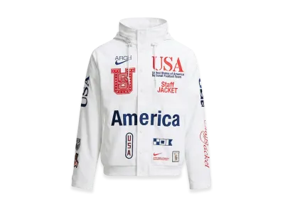 Nike x Virgil Abloh Archive (V.A.A.) X2 World Cup Woven Staff Jacket United States "White"