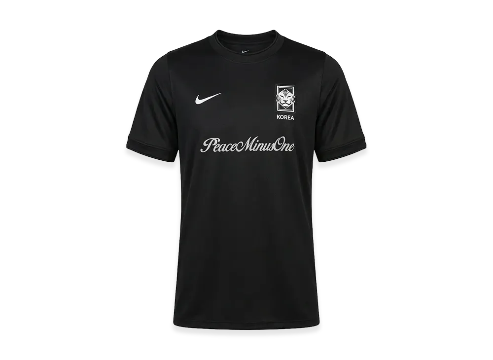 Nike x PEACEMINUSONE X2 World Cup Academy Pro Short-Sleeve Football Top South Korea "Black" / G-Dragon