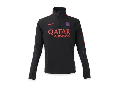 Nike 26-27 Paris SG Strike Drill Top "Black/Global Red"