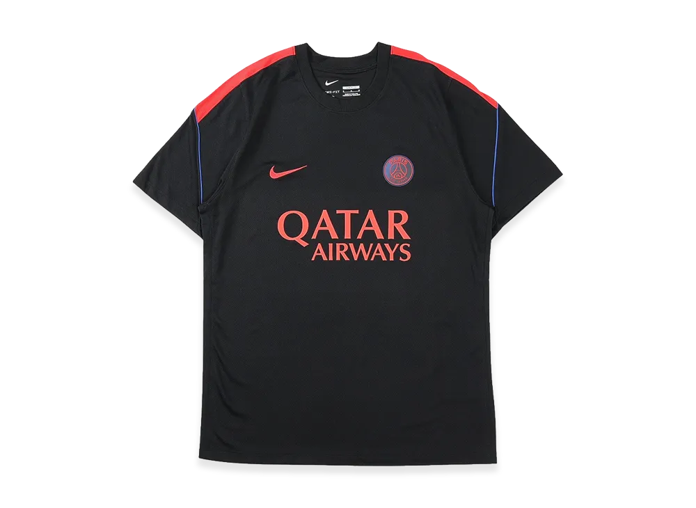 Nike 26-27 Paris SG Strike Short Sleeve Top "Black/Hyper Royal"