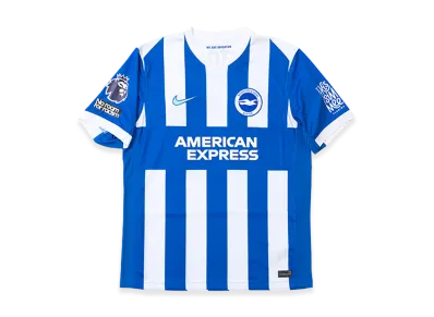 Nike 25-26 Brighton & Hove Albion FC Home Jersey #22 Kaoru Mitoma "White/Blue"