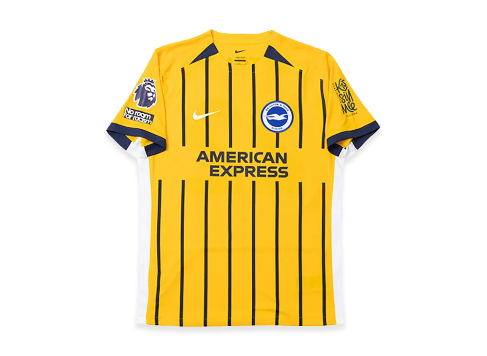Nike 25-26 Brighton & Hove Albion FC 3rd Jersey #22 Kaoru Mitoma "Yellow"