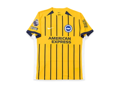 Nike 25-26 Brighton & Hove Albion FC 3rd Jersey #22 Kaoru Mitoma "Yellow"