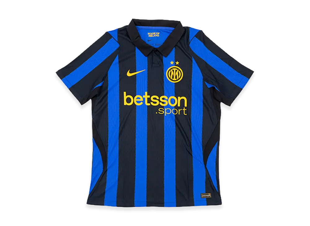 Nike 26-27 Inter Home Authentic Jersey "Lyon Blue/Black"