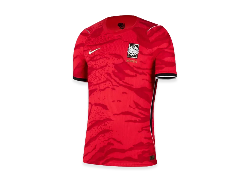 Nike 2026 South Korea Home Authentic Jersey "Red"