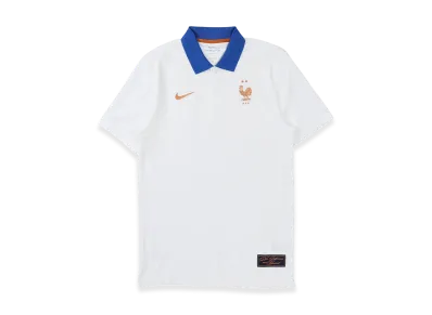 Nike 2026 France Short Sleeve Polo "White/Game Royal"