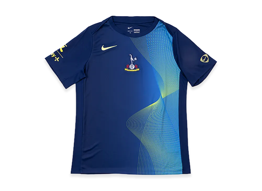 Nike 25-26 Tottenham 3rd Academy Pro Pre-Match Top "Blue Void/Dynamic Yellow"