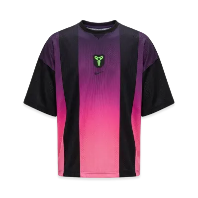 Nike x Kobe Mambacurial Aero-Fit Short Sleeve Soccer Jersey Top "Black"