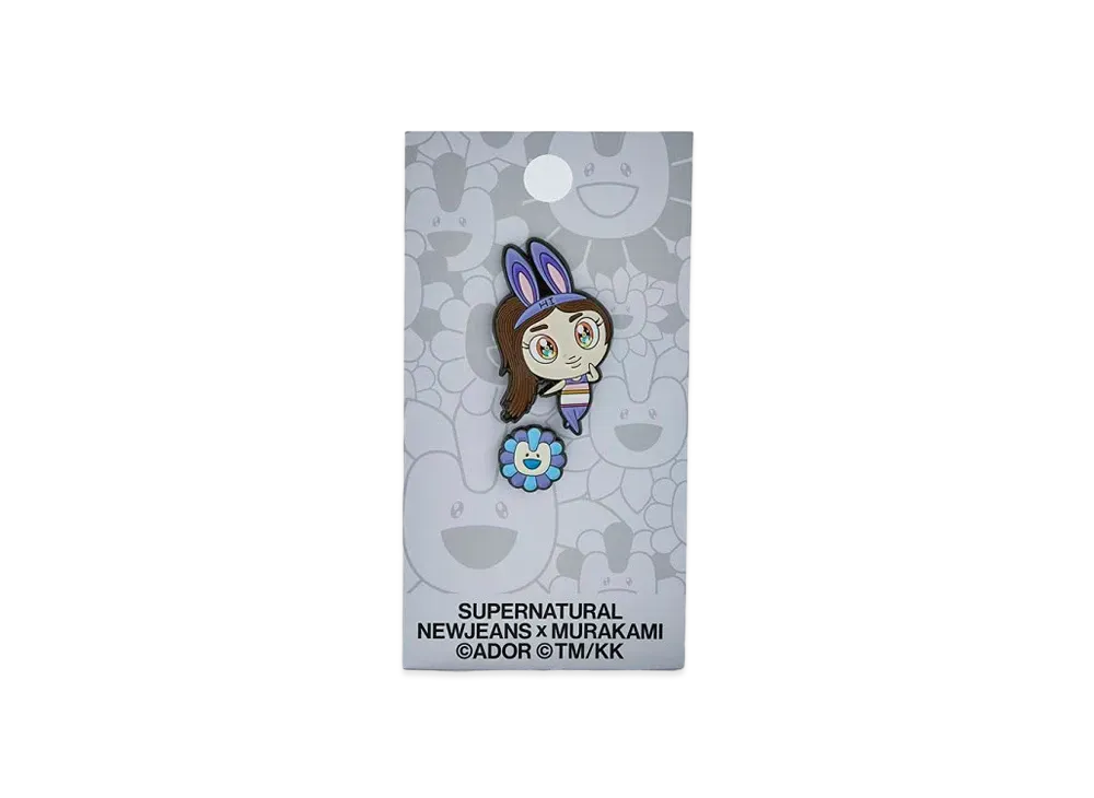 NewJeans x Takashi Murakami Supernatural Metal Pin Badge "Hyein"