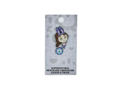 NewJeans x Takashi Murakami Supernatural Metal Pin Badge "Hyein"