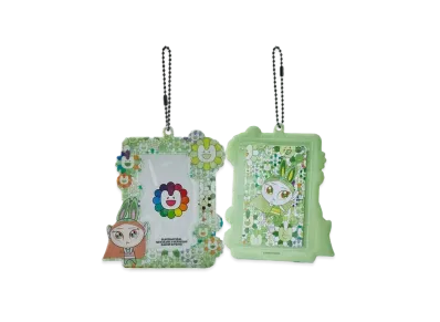 NewJeans x Takashi Murakami Supernatural Photo Card Holder Keyring "Haerin"