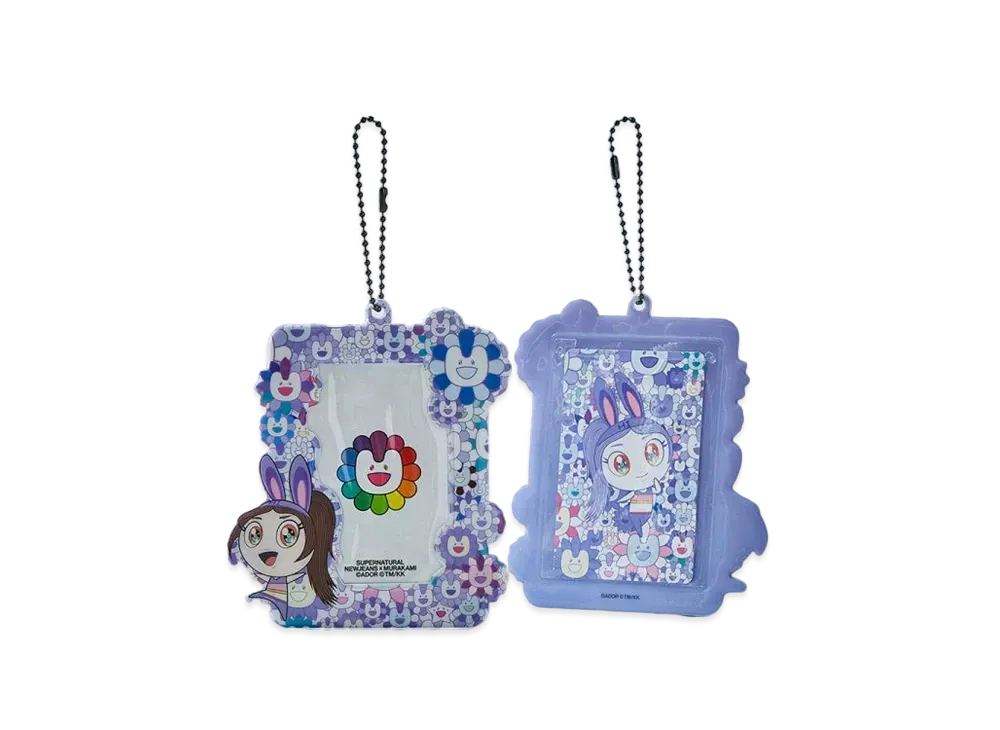 NewJeans x Takashi Murakami Supernatural Photo Card Holder Keyring "Hyein"