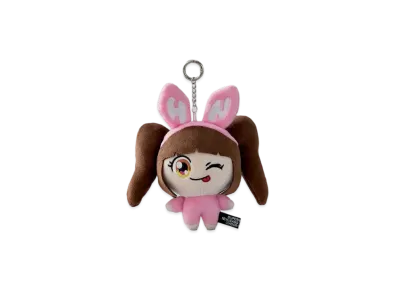 NewJeans x Takashi Murakami Supernatural Plush Keyring "Hanni"
