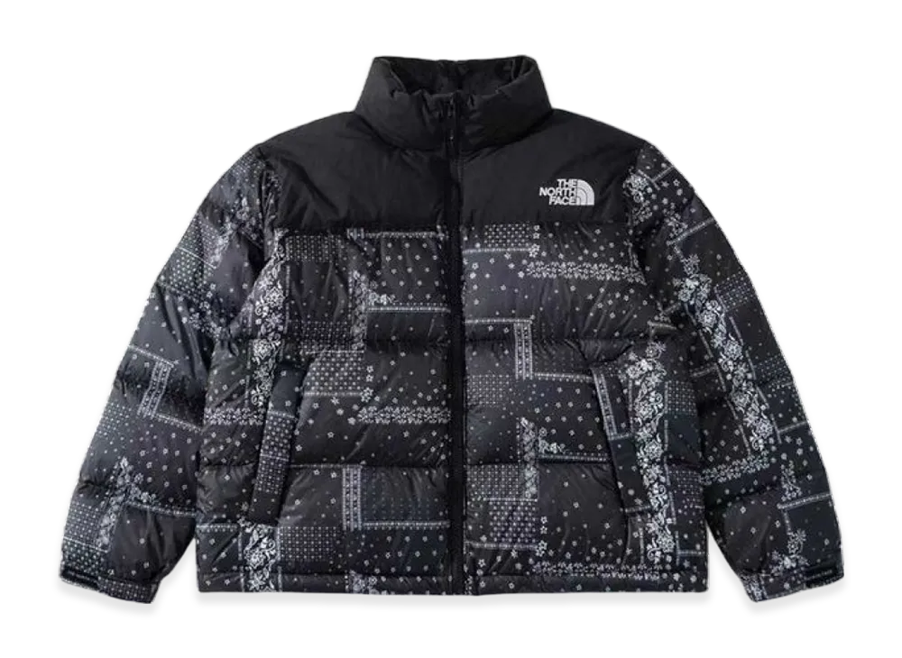 The North Face White Label Bandana Nuptse "Black"