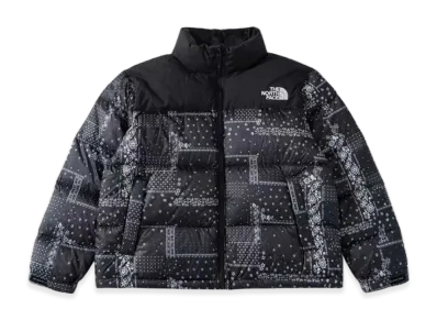 The North Face White Label Bandana Nuptse "Black"