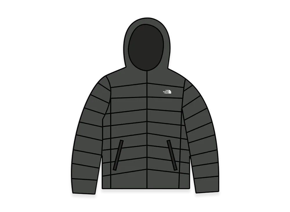 The North Face City Ecosoul Down Jacket "Charcoal"
