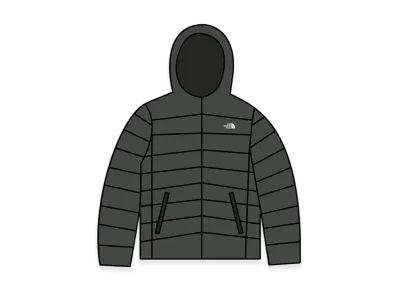 The North Face City Ecosoul Down Jacket "Charcoal"