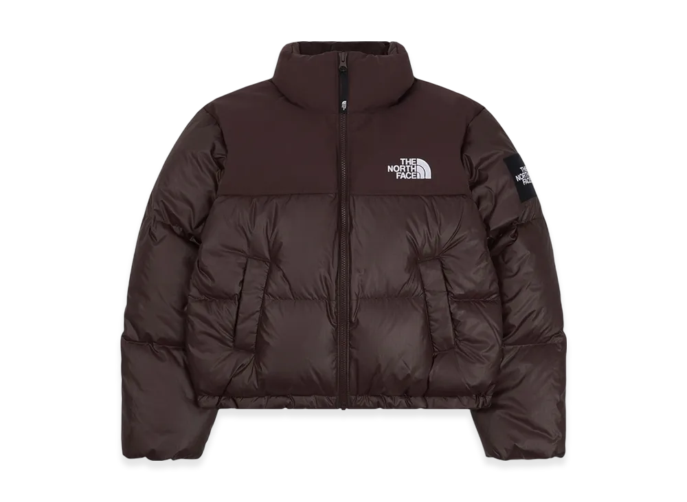 The North Face White Label Novelty Nuptse Down Jacket (W) "Cocoa/Brown"