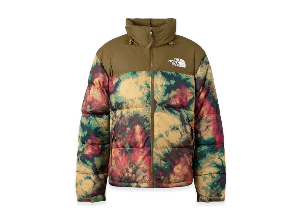 The North Face Printed 1996 Retro Nuptse Jacket "Dusty Olive"