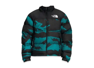 The North Face Printed 1996 Retro Nuptse Jacket "Cameo Blue"