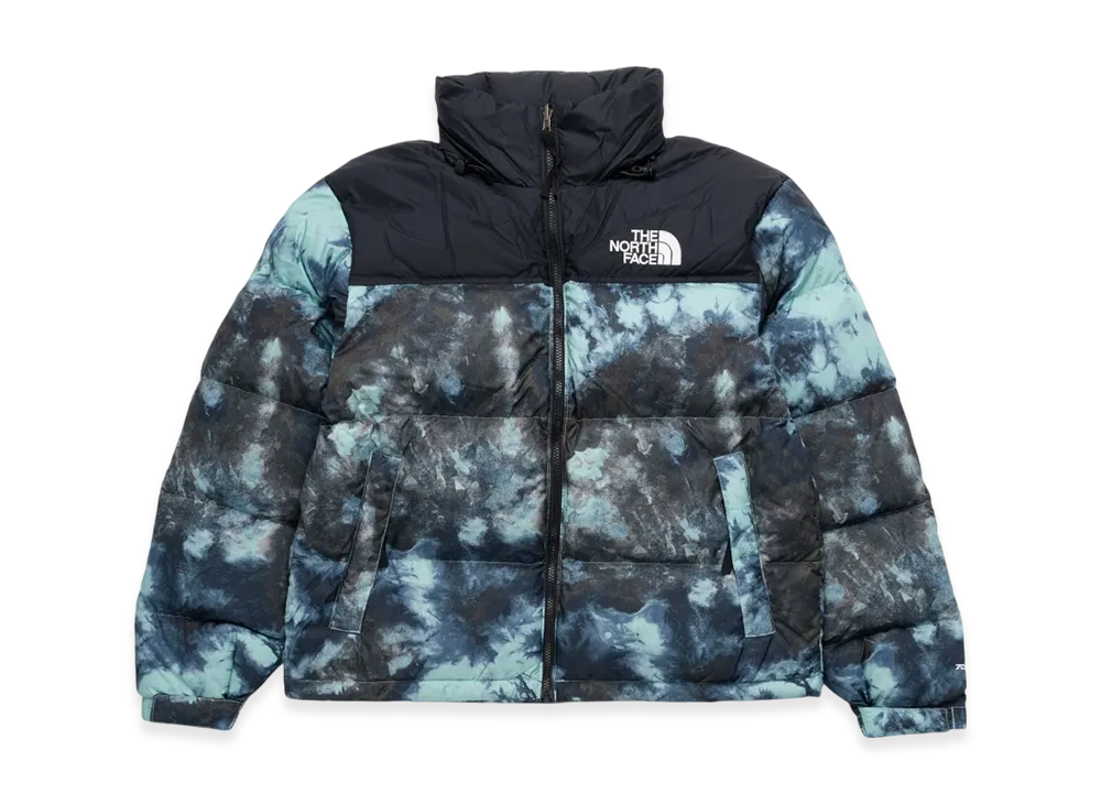 The North Face Printed 1996 Retro Nuptse Jacket "Ice Blue"