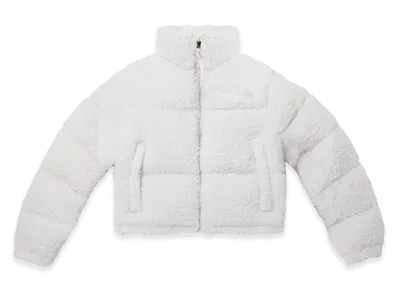 The North Face Sherpa Nuptse Jacket (W) "White"