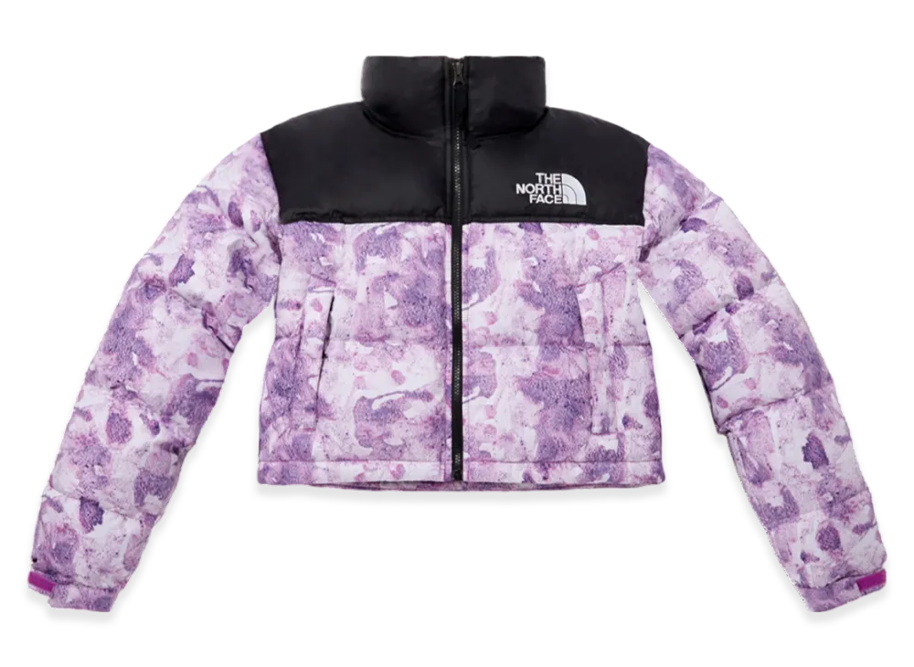 The North Face Nuptse Short Jacket (W) "Purple"