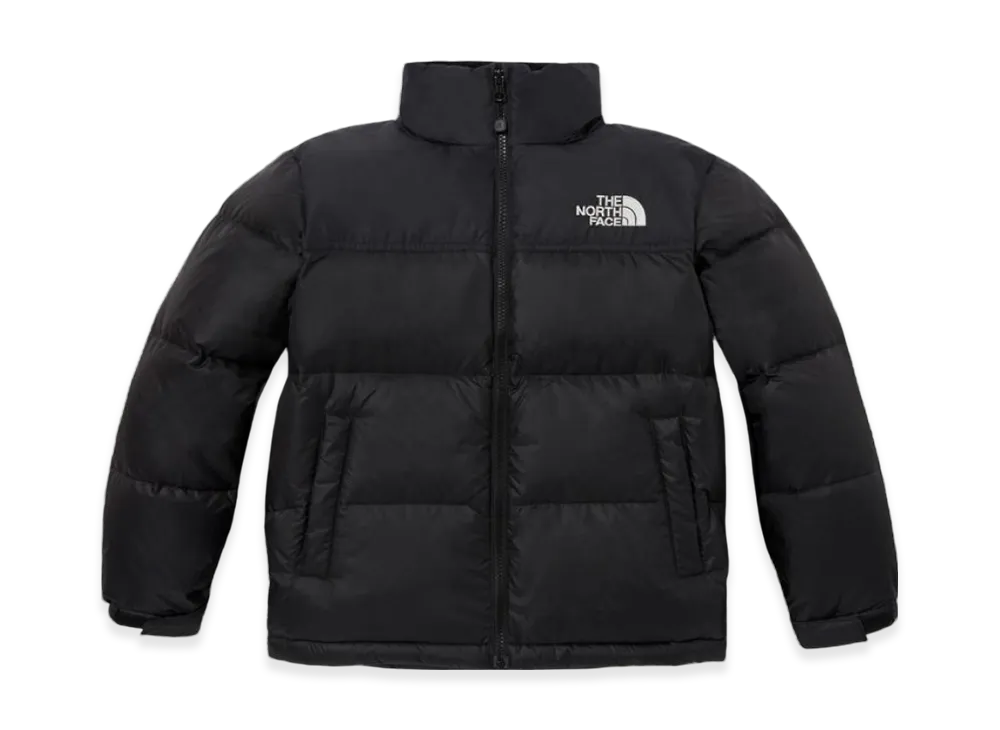 The North Face 1996 Eco Nuptse Down Jacket (Kids) "Black"
