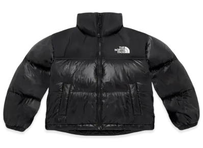 The North Face 1996 Eco Nuptse Down Jacket (Kids) "Real Black"