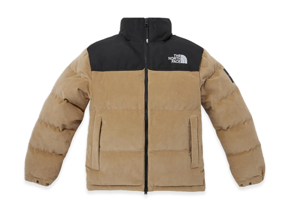 The North Face White Label Corduroy Nuptse Down Jacket "Beige"