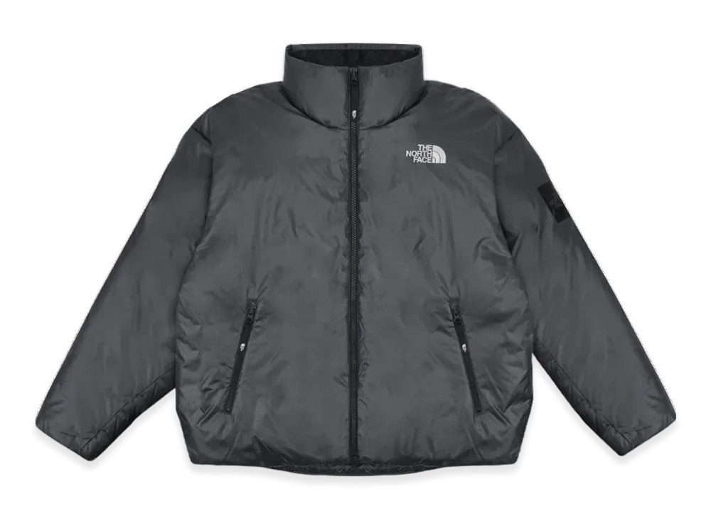 The North Face White Label Glossy Down Jacket "Charcoal Grey"