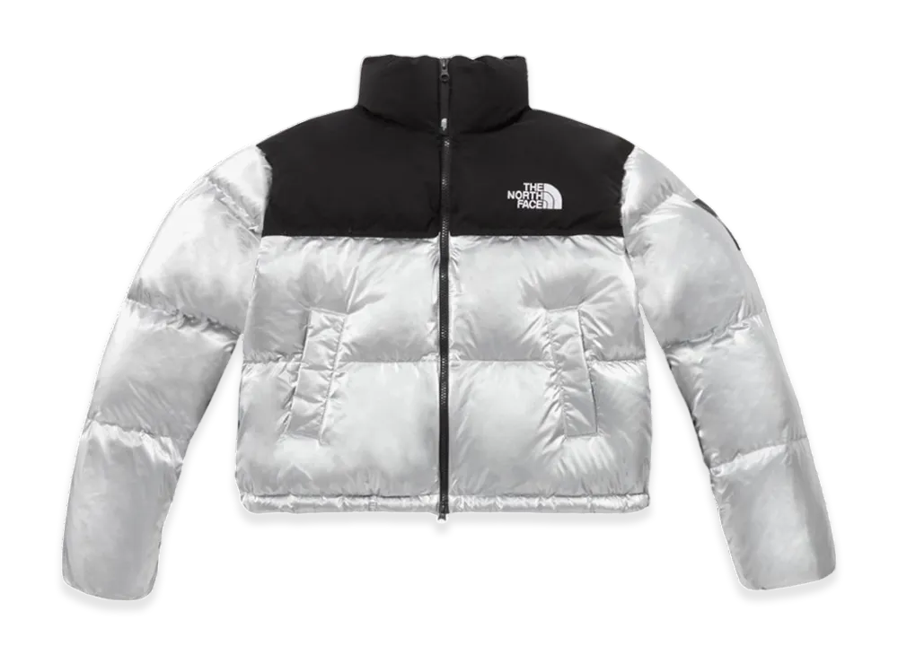 ザノースフェイス ホワイトレーベル ノベルティ ヌプシ ダウンジャケット (W) "シルバー"