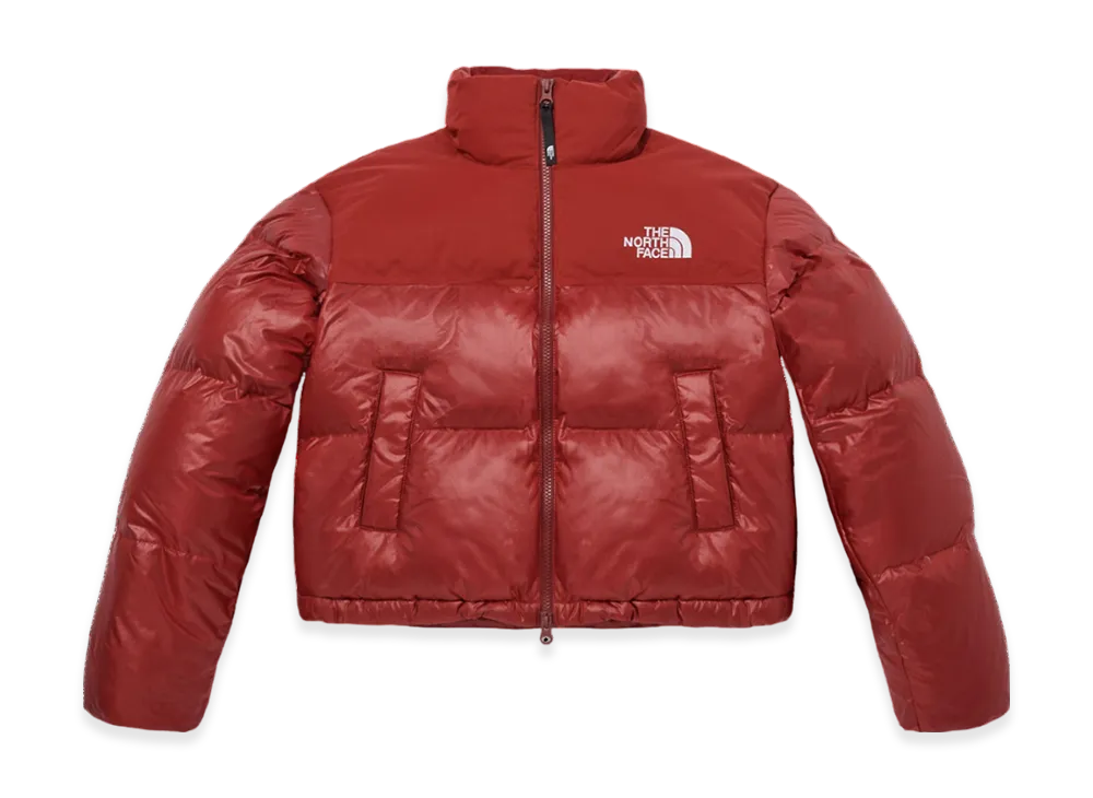 The North Face White Label Novelty Nuptse Down Jacket (W) "Dark Red"