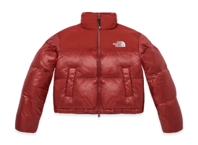 The North Face White Label Novelty Nuptse Down Jacket (W) "Dark Red"