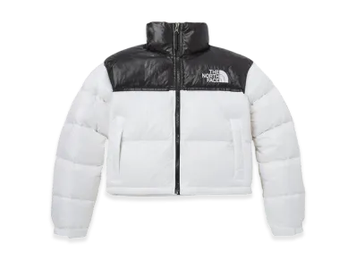 The North Face Label Nuptse Short Jacket (W) "White"
