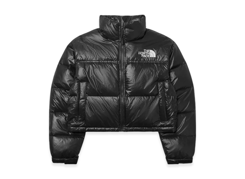 The North Face White Label Nuptse Short Jacket (W) "Black"
