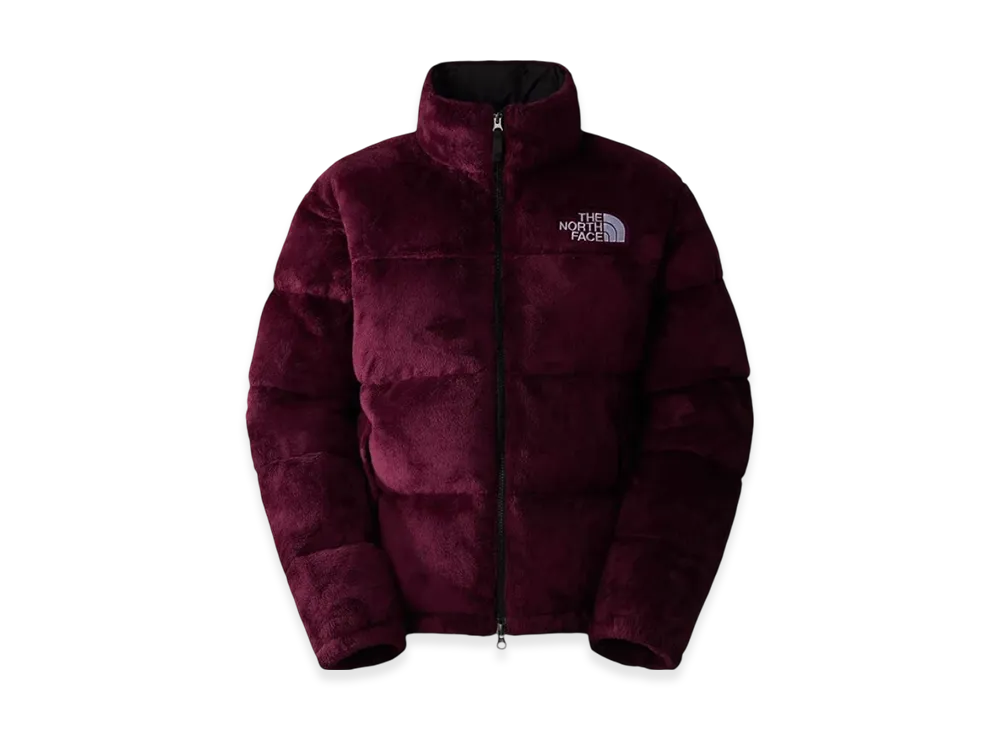 The North Face Versa Velour Nuptse Jacket (W) "Burgandy"