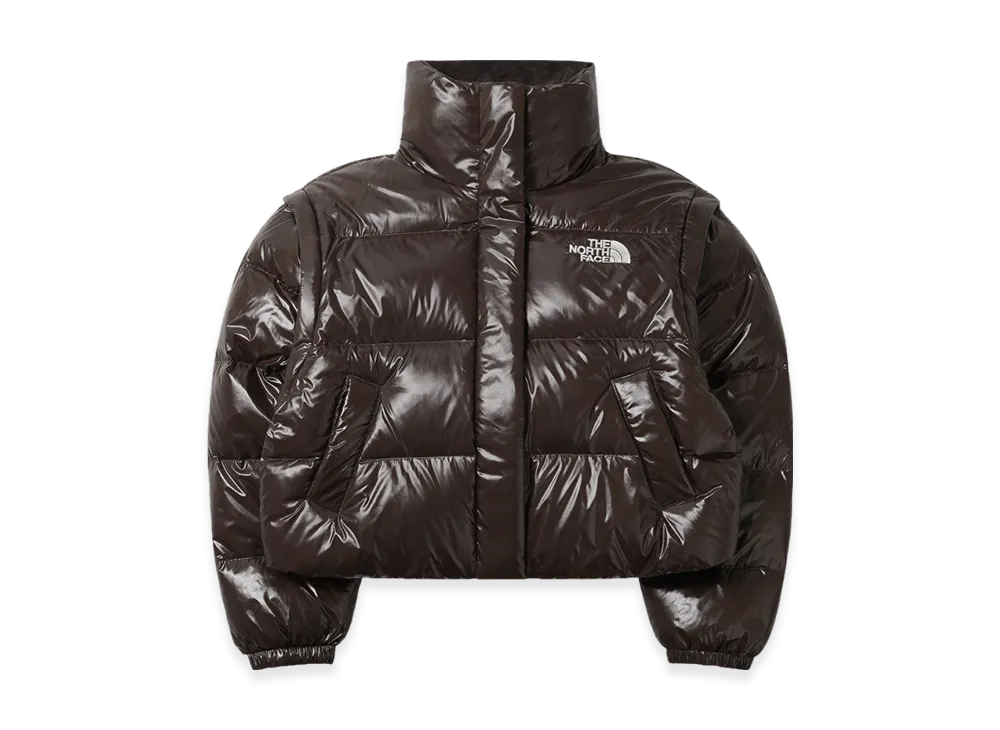 The North Face Glossy DT RDS Down Jacket (W) "Cocoa Brown"