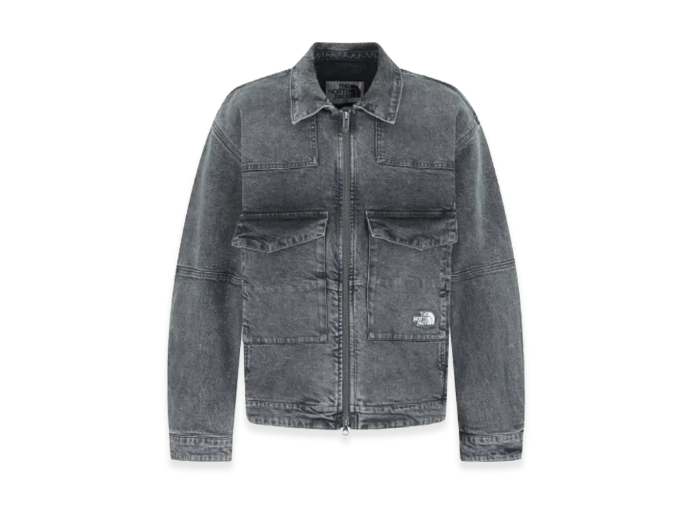 The North Face White Label Denim Trucker Jacket "Gray"