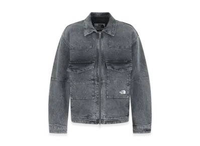 The North Face White Label Denim Trucker Jacket "Gray"