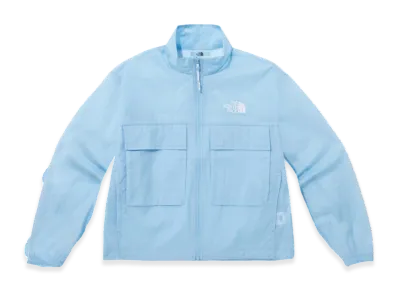 The North Face White Label Reston Crop Parka (W) "Light Blue"
