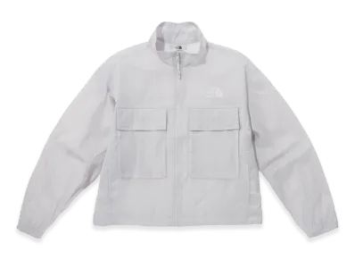 The North Face White Label Reston Crop Parka (W) "Ice Gray"