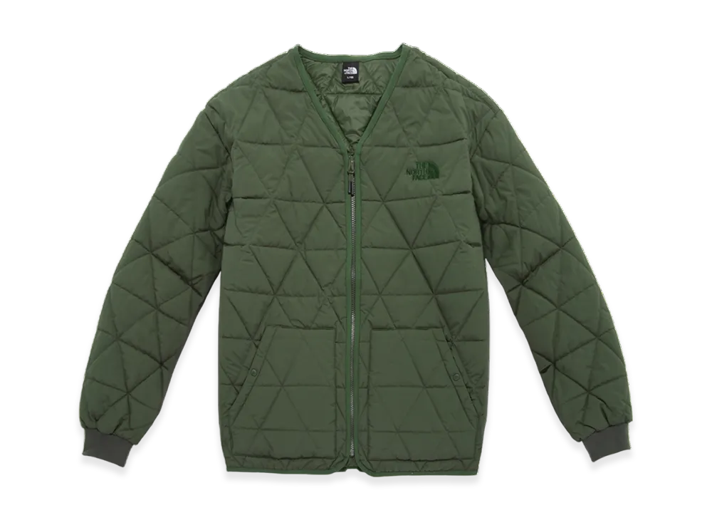 The North Face Geodome V Cardigan - 24FW "Dark Khaki"