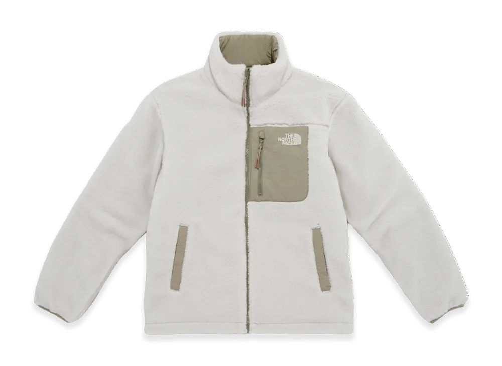The North Face Re Woolwave Reversible Jacket - 24FW "White Sand"