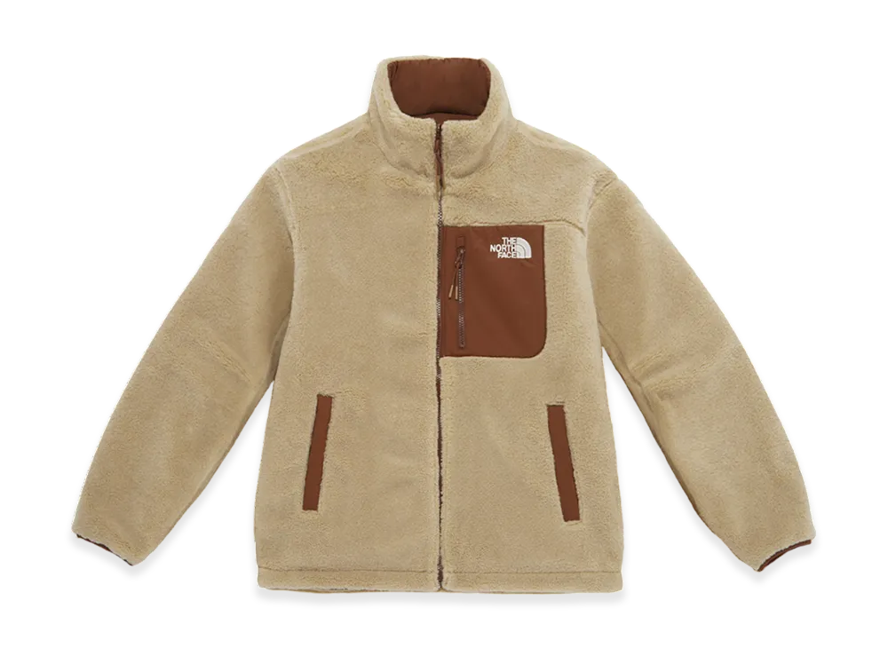 The North Face Re Woolwave Reversible Jacket - 24FW "Beige"
