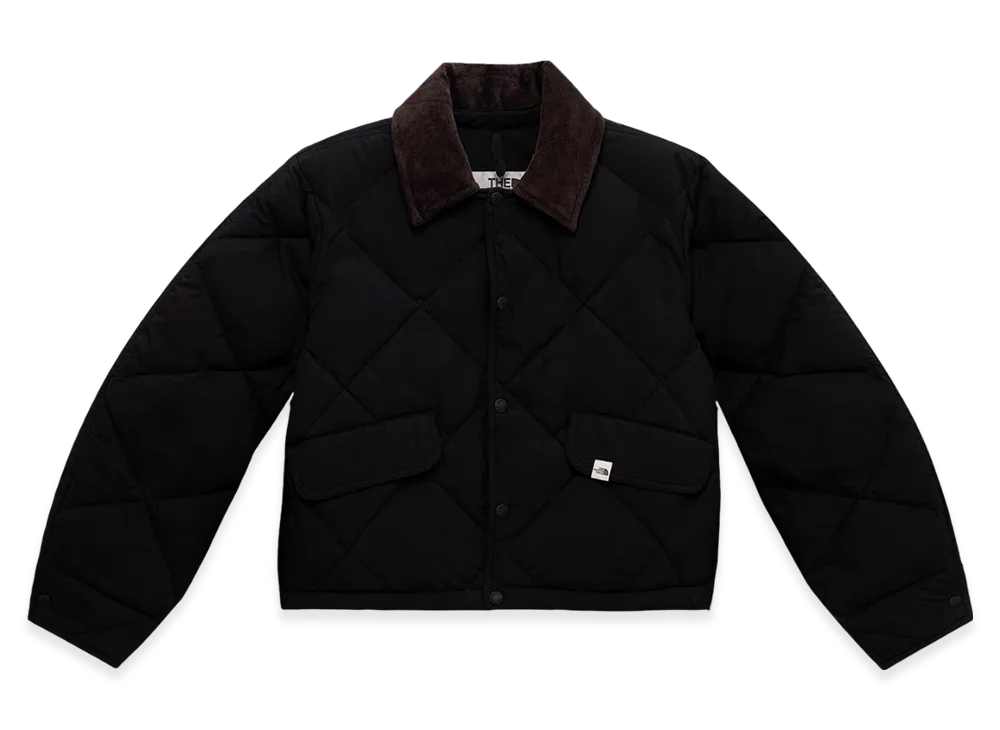 The North Face Fluffy On Ball Jacket - 24FW (W) "Black"