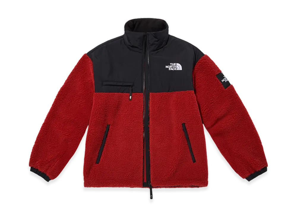 The North Face New Utility Fleece Jacket "Red"